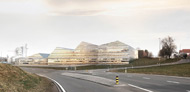 Visualisierung Architektur Wettbewerb Aussen Erweiterung Sammlungszentrum Affoltern am Albis 2014